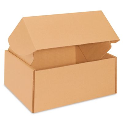 Kraft Tab Locking Literature Mailers 12 x 10 x 6 - ULINE - Bundle of 50 - S-16926