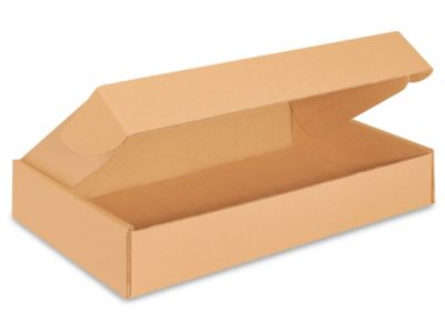 16 x 10 x 2 3/4" Kraft Tab Locking Literature Mailers S-16933