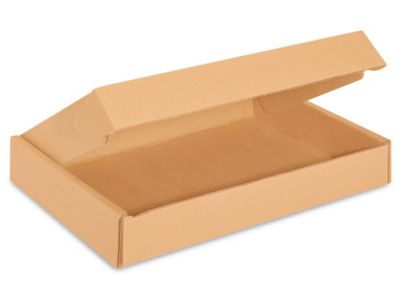 12 1/8 x 9 1/4 x 2" Kraft Tab Locking Literature Mailers S-16935