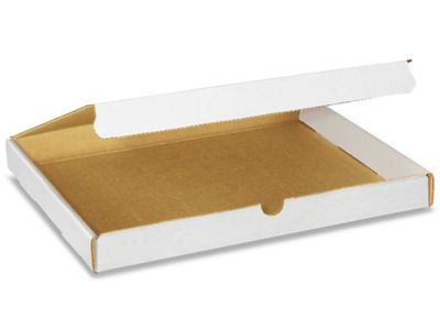 13 x 10 x 1 1/4" White Literature Mailers S-16942