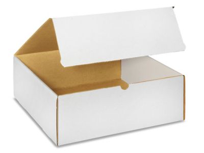 14 x 14 x 5" White Literature Mailers S-16944
