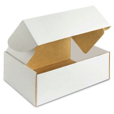 16 x 12 x 6" White Tab Locking Literature Mailers S-16949