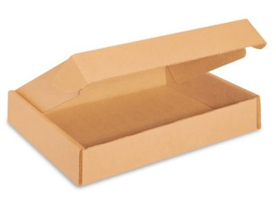 11 1/8 x 8 3/4 x 2" Kraft Tab Locking Literature Mailers S-16951
