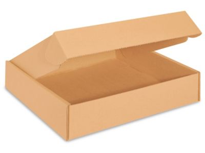 13 x 13 x 3" Kraft Tab Locking Literature Mailers S-16957