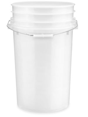 Rubbermaid® Utility Bucket with Spout - 10 Quart, Gray H-2863GR - Uline