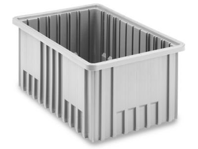 Divider Box - 15 x 9 x 3, Gray