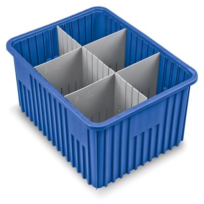 Small Plastic Bin With Dividers or Insert Trays Made to Fit