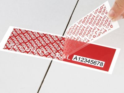 Security Strips on a Roll - 2 x 5 3/4"