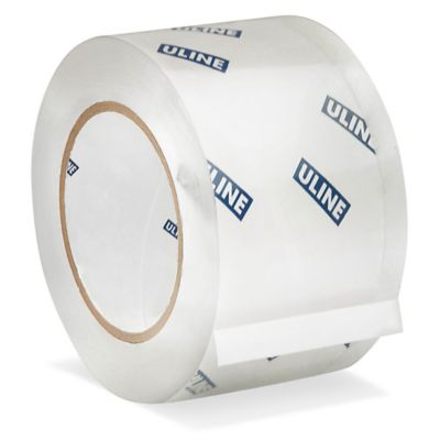 Uline Carton Sealing Tape - 2.6 Mil, 3 x 110 yds, Clear S-16983 - Uline