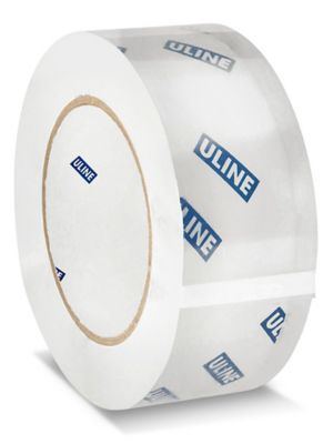 Uline Quiet Tape - 2.6 Mil, 2 x 110 yds, Clear S-16984 - Uline