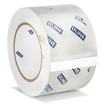 Uline Quiet Tape - 2.6 Mil, 3" x 110 yds, Clear S-16985