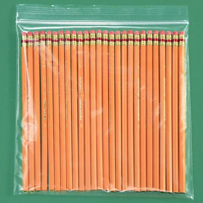 Elkay Plastics F20708Q PE 7 x 8 qt. Re-Closable Bag Clear, 500/pack