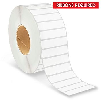 Industrial Thermal Transfer Labels - 3 x 3/4", Ribbons Required S-16993