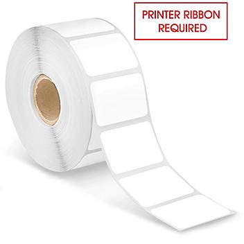 Desktop Thermal Transfer Labels - 1 1/2 x 1", Ribbons Required S-16996