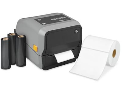 Staples Handheld/Mobile Printer Thermal Paper Rolls, INTERMEC PB40, PB41,  PW40, 1-Ply, 4 3/8 x 115', 50/Carton (3117)