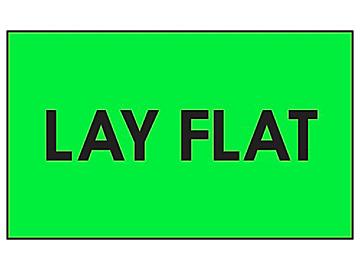 Etiqueta Adhesiva "Lay Flat" - 3 x 5"