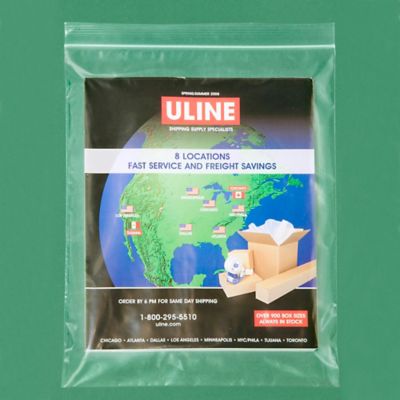 10 x 13" 2 Mil Reclosable Bags S-1702