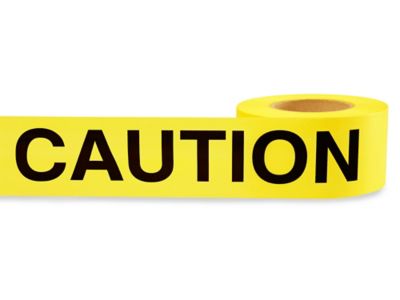 3M 300 Barricade Tape - 3" x 1,000' S-17025