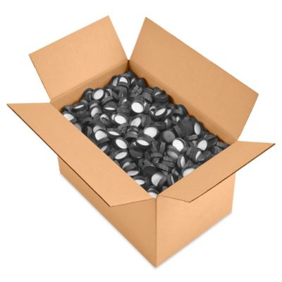 Black large round cardboard boxes with lids wholesale