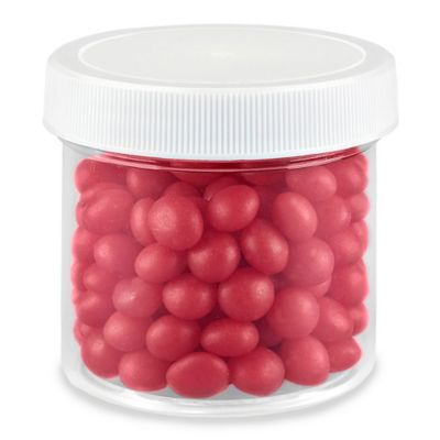 Clear PET Round Wide-Mouth Plastic Jars - 16 oz S-19465 - Uline