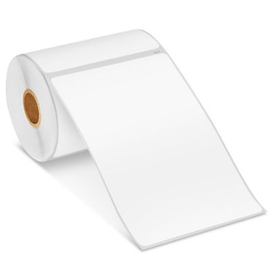 Uline UPS Mini Printer Labels - White Paper, 4 x 6
