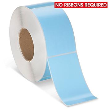 Industrial Direct Thermal Labels - Blue, 3 x 5" S-17065BLU
