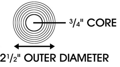 Zebra Printer Label Core