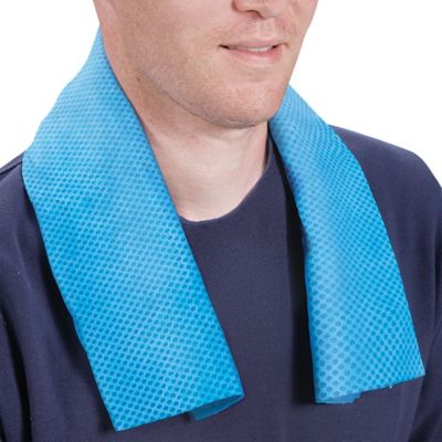 Shop Generic Hoodie Towel Cooling Towel Sky Blue Online