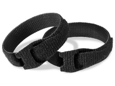 Velcro® Brand Cable Ties - 3/4 x 8, Black S-17102 - Uline