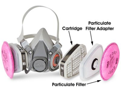 3M 2097 Nuisance-Level Organic Vapor Particulate Filter P100 S
