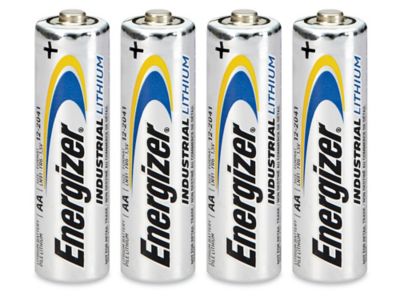 Realistisch compromis liefde Energizer® AA Lithium Batteries - 4 pack S-17126 - Uline