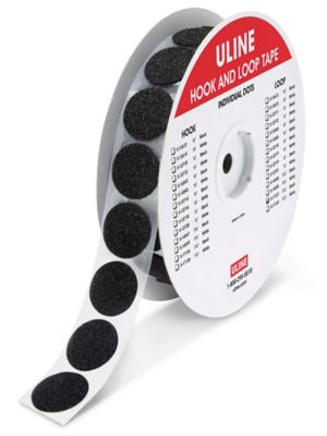 Tape Dots - Loop, Black, 1 7/8" S-17137