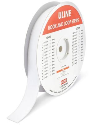 Tape Strips - Loop, White, 1 1/2" x 75' S-17143
