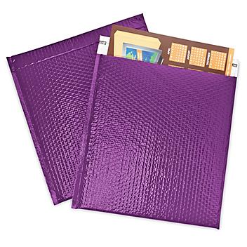 Glamour Bubble Mailers - 16 x 17 1/2", Purple S-17158PUR