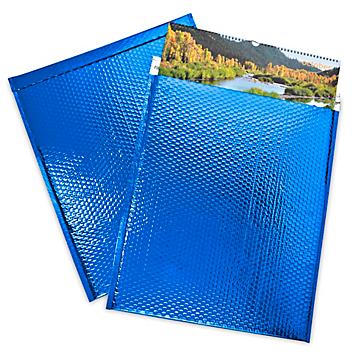 Glamour Bubble Mailers - 19 x 22 1/2", Blue S-17159BLU