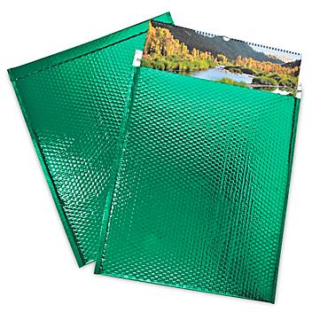 Glamour Bubble Mailers - 19 x 22 1/2", Green S-17159G