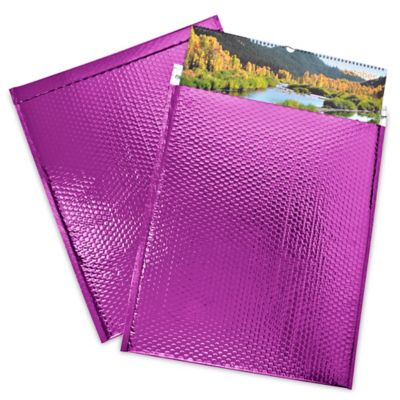 Glamour Bubble Mailers - 19 x 22 1/2", Purple S-17159PUR