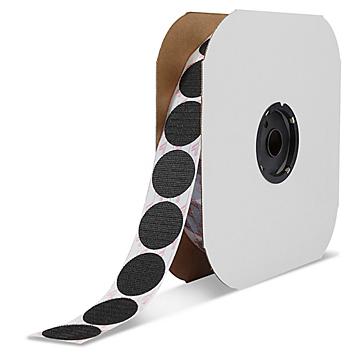 Velcro&reg; Brand Tape Dots - Hook, Black, 1 7/8" S-17160