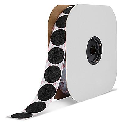 Velcro® Brand Tape Dots - Loop, Black, 1 7/8 S-17161 - Uline