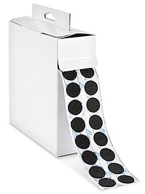 Velcro Brand Combo Dots Pack - 3/4, Black - Velcro USA - Carton of 200 - S-17170