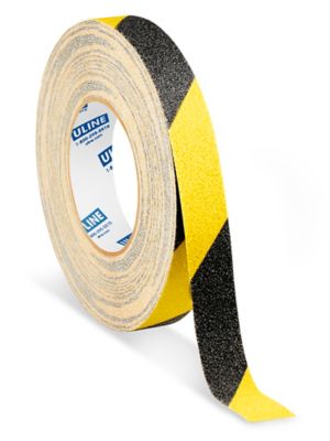 Uline Anti-Slip Tape - 1" x 60', Yellow/Black S-17182