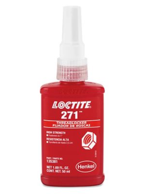 Loctite® Threadlocker 271™ - 50 mL Bottle S-17188 - Uline