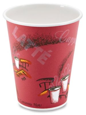 Paper Hot Cups - 8 oz - ULINE Canada - Case of 1,000 - S-17195