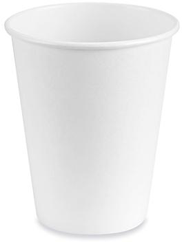 Solo&reg; Paper Hot Cups - White, 8 oz S-17195-S1
