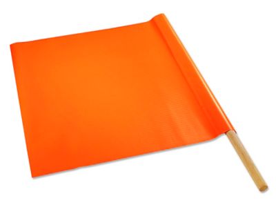 Handheld Safety Flags - 18 x 18