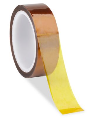 CoYlBod Kapton Tape High Temperature Tape 1（25.4mm） X 36 Yds, Kapton No  Residue Heat Tape for Sublimation and Heat Transfer, Masking, 3D Printing