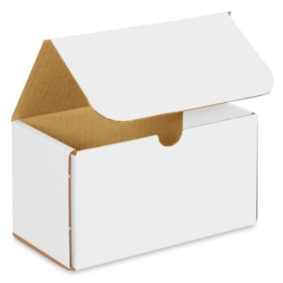 7 x 4 x 4" White Indestructo Mailers S-1723