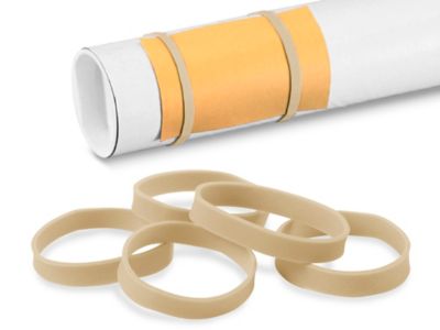 Chariot Office Supplies - ValueX Rubber Elastic Band No 65 6x100mm 454g  Natural - 25571