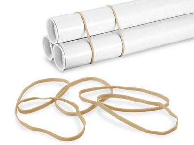 Elastic Bands Natural 25 lb. #12 1-5/8 x 1/15 50000/cs -  -  Packaging Supplies