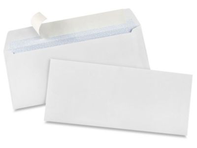 #9 Self-Seal White Business Envelopes - 3 7/8 x 8 7/8